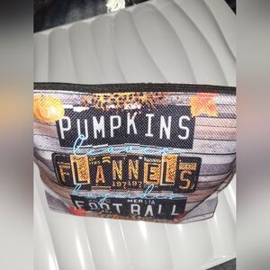 Pumpkins and Flannels Themed Pouch